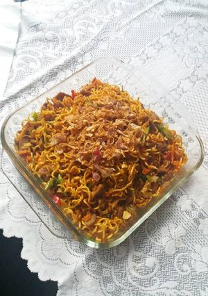 Foto resep Mie Goreng Ayam Baso