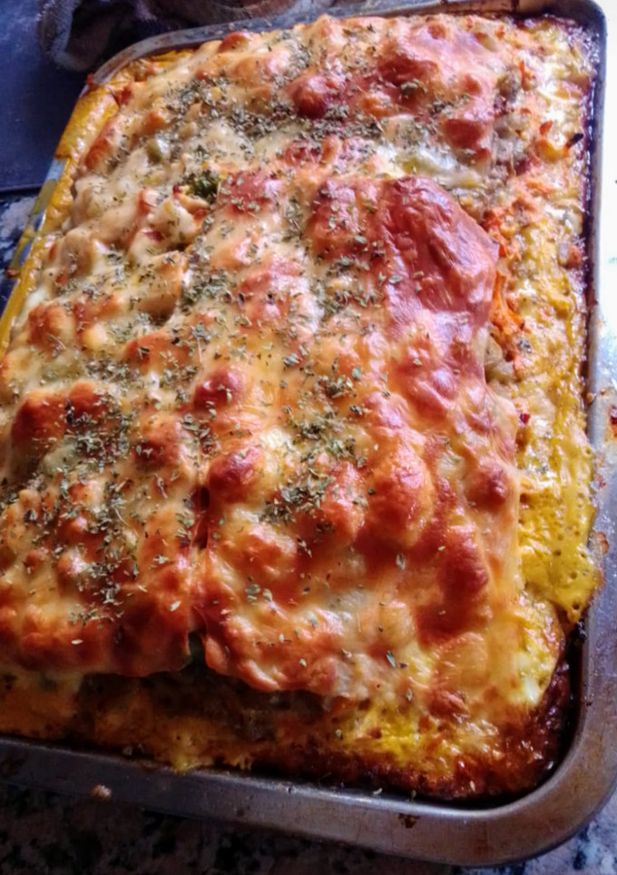Una foto de Tarta "LUKY" ("LUKI ENCONTRÉ",en la heladera)