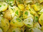 Una foto de papas vinagreta