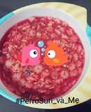 Snakehead & Beetroot noodles soup mix Chia - Nui cá lóc củ dền