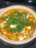 Ensopado Picante de Tofu com Cogumelos