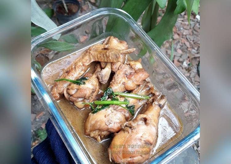 Resep Ayam Marinade Saus Tiram + Madu, Bikin Ngiler