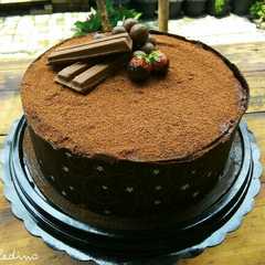 รูปของ Chocolate truffle cake