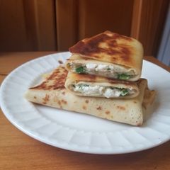 A picture of Cheese Blintz.
