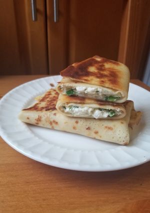 A picture of Cheese Blintz.