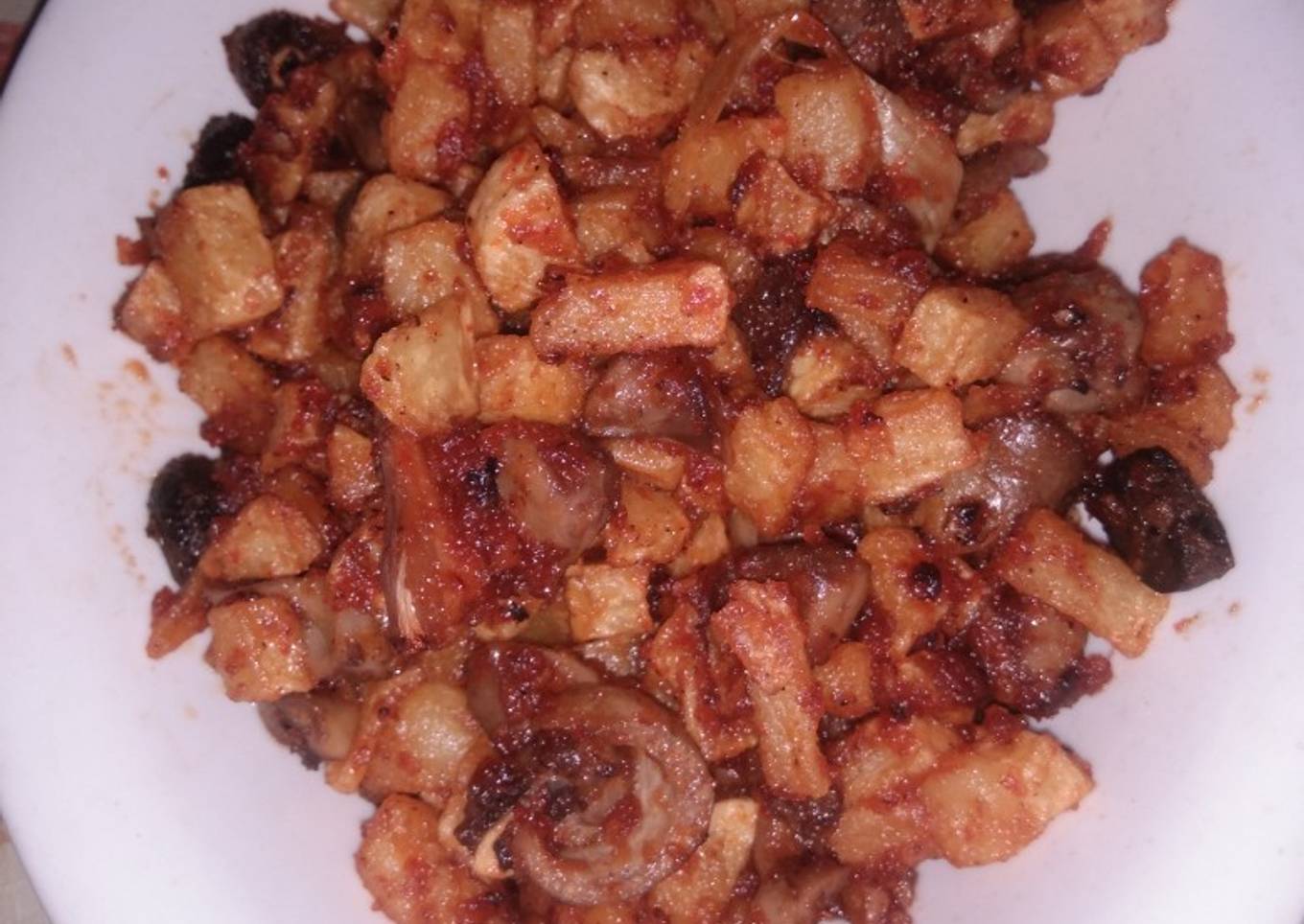 Sambal Goreng Kentang Ati resep Ibu #54