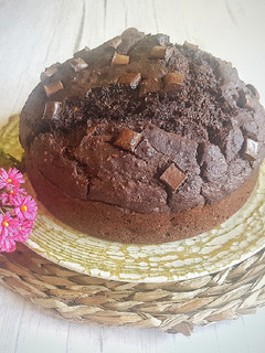 Una foto de Banana bread de chocolate