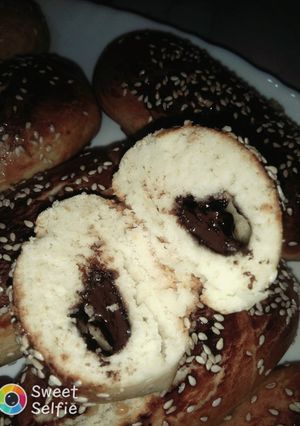 صورة لوصفة بريوش محشي بالشوكولاته 🍫