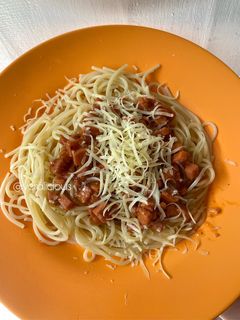 Foto resep Spaghetti Bolognese (Vegetarian)