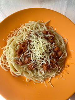 Foto resep Spaghetti Bolognese (Vegetarian)