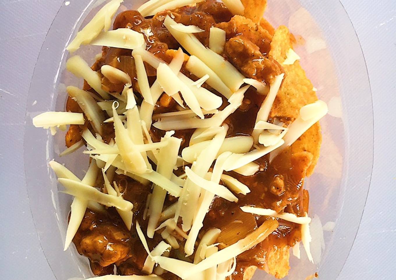 Beef Chilli Nachos