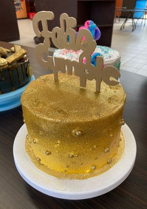 Una foto de Funfetti cake