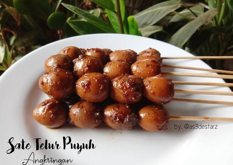 Sate Telur Puyuh ala Angkringan