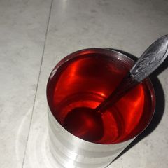 A picture of Roohafza shake.