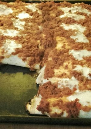 Una foto de Canelones de espinaca👌