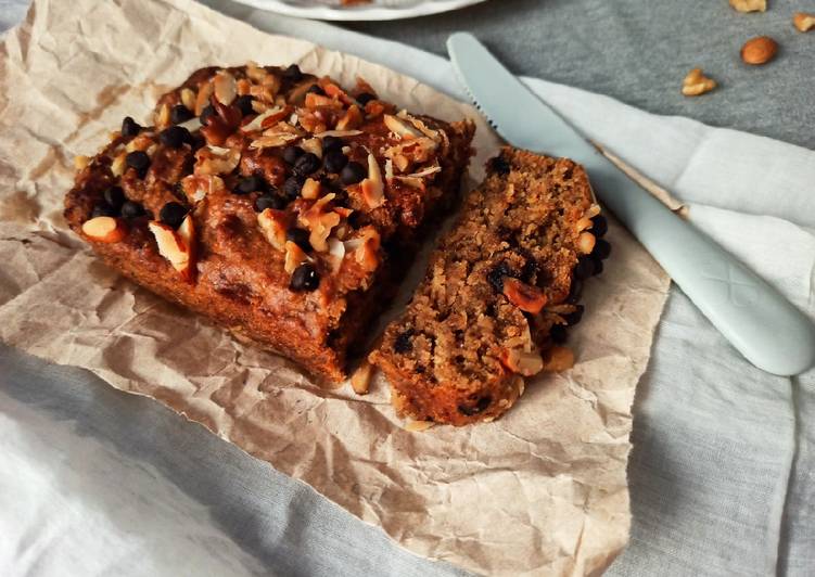 Step-by-Step Guide to Make Homemade Banana walnut oats cake