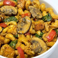 A picture of Vegan Creamy Fajita Cavatappi.