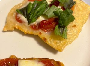 Foto di Tarte tatin pomodori e mozzarella