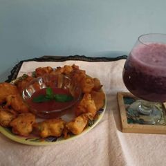 A picture of Semolina pakora.