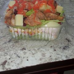 A picture of Chicken salad.
