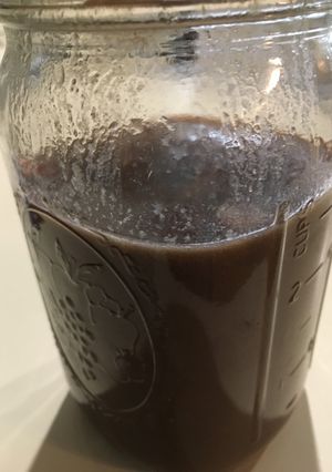 Una foto de Batido de Flor de Jamaica, Espinacas y Te Verde(smoothie)