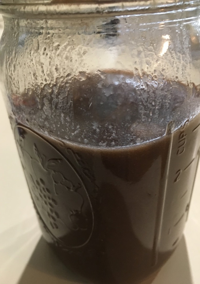 Una foto de Batido de Flor de Jamaica, Espinacas y Te Verde(smoothie)