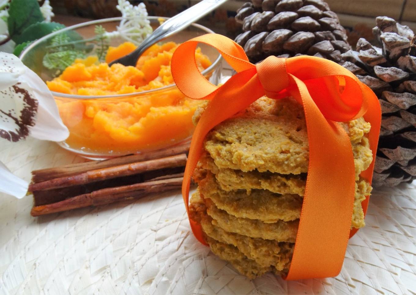 Galletas de calabaza saludables