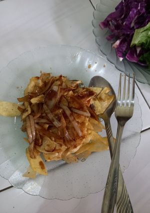 Foto resep Kentang crispy saus teriyaki (bamboe)