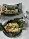 Nasi Bakar Smoke Chicken Cabe Ijo