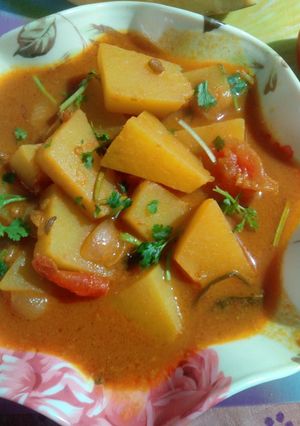 பரங்கிக்காய் புளிக் குழம்பு செய்முறை முக்கிய புகைப்படம்