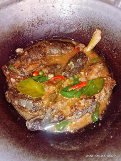 Foto resep Mangut ikan lele