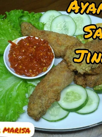 Cara Gampang Menyiapkan Resep Resep AYAM CRISPY SAMBAL JINGKRAK yang Bikin Ngiler Anti Ribet, Lezat