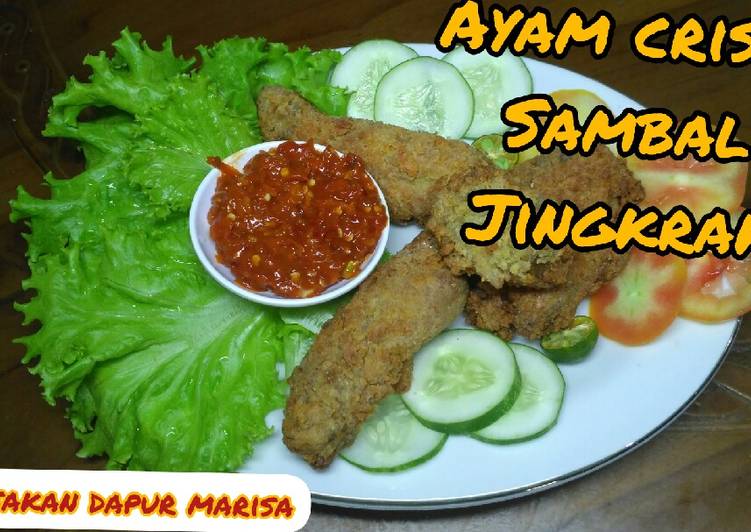 Resep Resep AYAM CRISPY SAMBAL JINGKRAK Anti Gagal