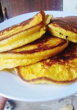 Hình của món Pancakes phồng.