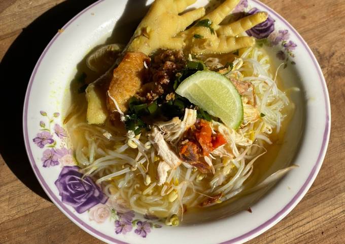 Resep Mie Soto Ayam Kuah Bening Oleh Ayu Fidiana - Cookpad