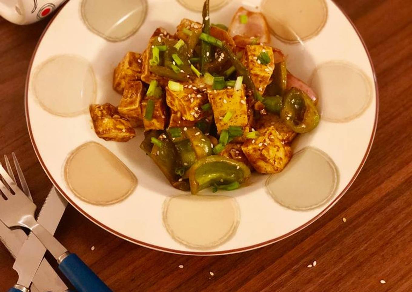 Stir Fry Chilli Tofu