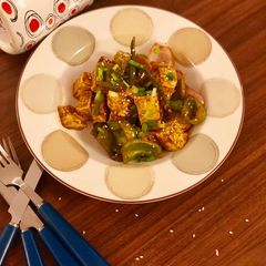 A picture of Stir Fry Chilli Tofu.