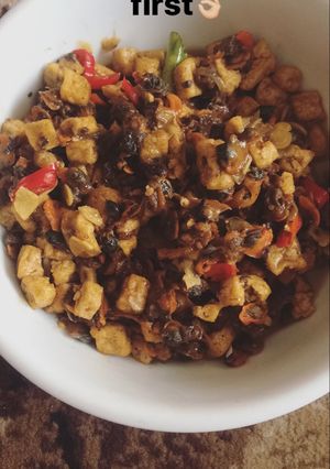 Foto resep Kerang tahu kecap pedas