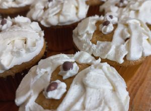 Una foto de Cupcakes de momia