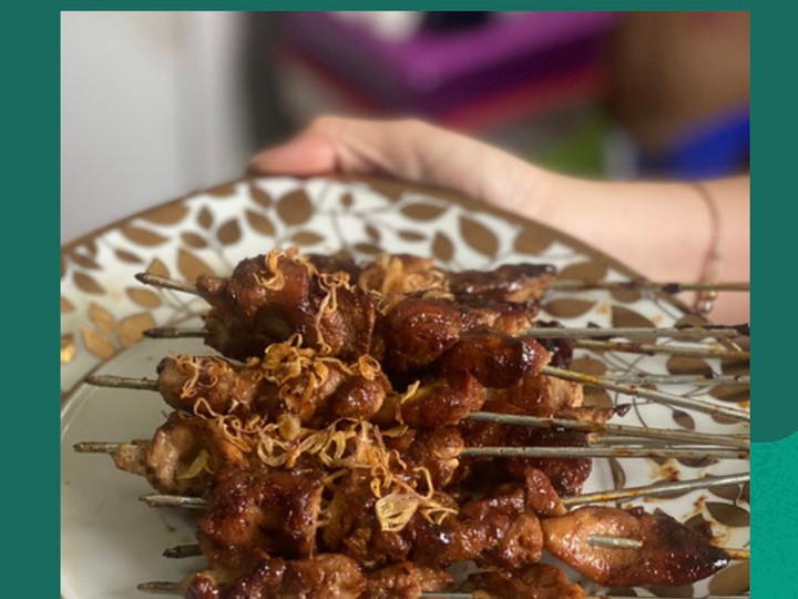 Yuk intip, Bagaimana cara membuat Sate Ayam Bumbu Kecap ala Diva yang lezat