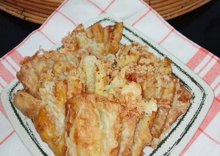 Resep Mudah Pisang Tanduk Kipas Goreng Ala Rumahan