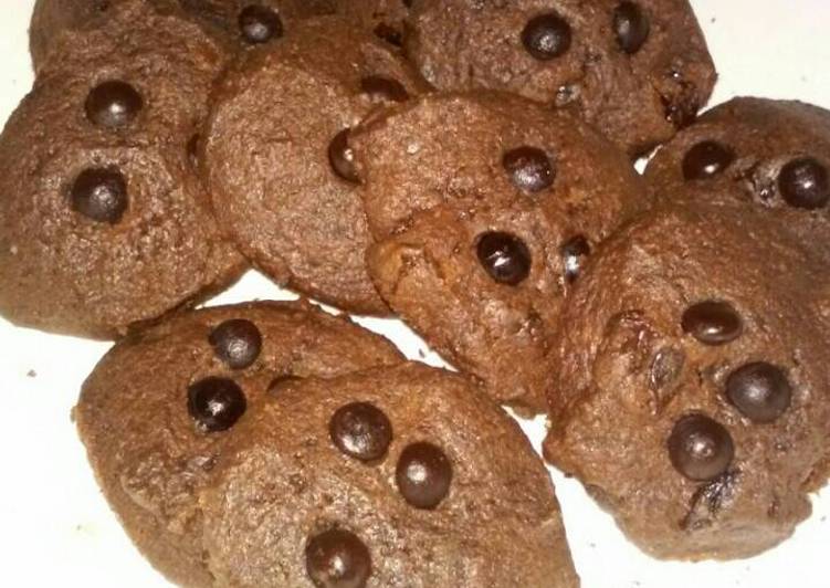 Mocha Raisin Cookies