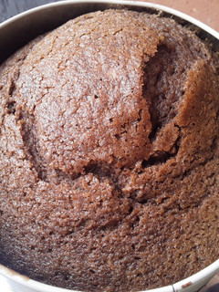 Una foto de Bizcochuelo🍰 de chocolate🍫 vegano🍮