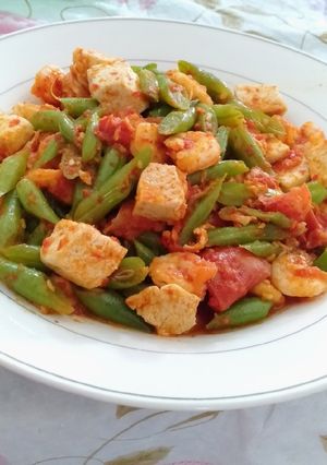 Foto resep Tumis buncis udang