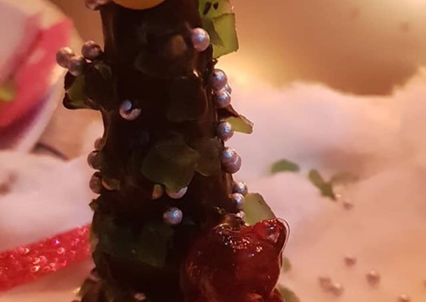 Candy filled Chocolate Christmas tree
