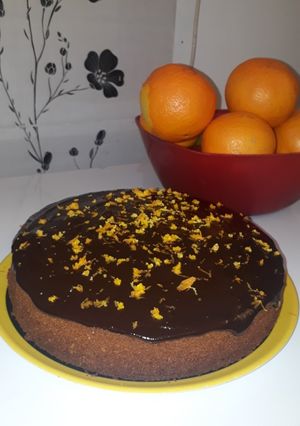 Una foto de Torta de naranja integral
