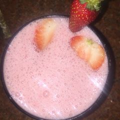 A picture of Strawberry milkshake.