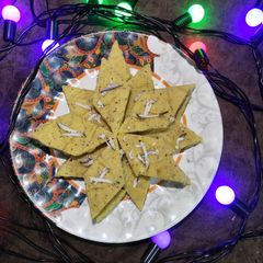 A picture of Chana Dal Coconut Doce.