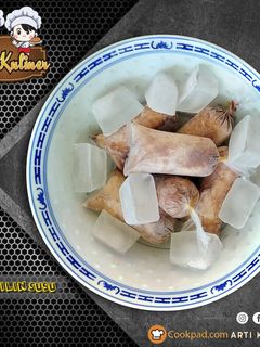 Foto resep Es lilin susu