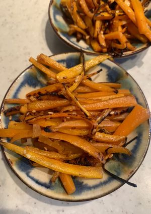 A picture of Carrot Namul.